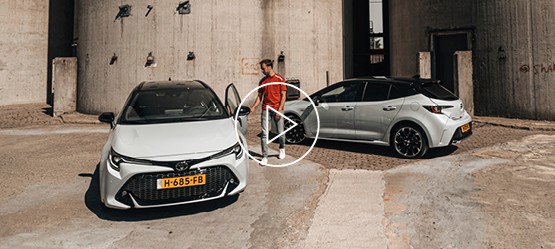 Toyota Corolla, exterieur, wit, thuistour, video, thumb