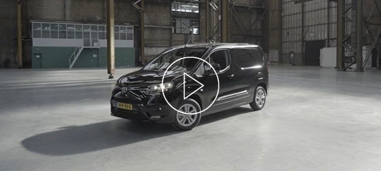 Toyota Proace City, exterieur, linksvoor, grijs, thuistour, video thumb