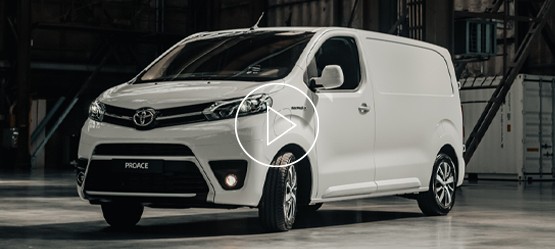 Toyota Proace electric, exterieur, linksvoor, wit, thuistour, video thumb