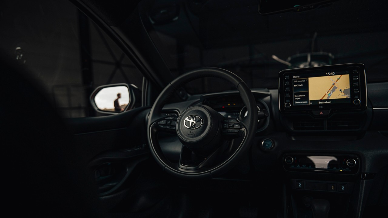 Toyota, Yaris, interieur, dashboard