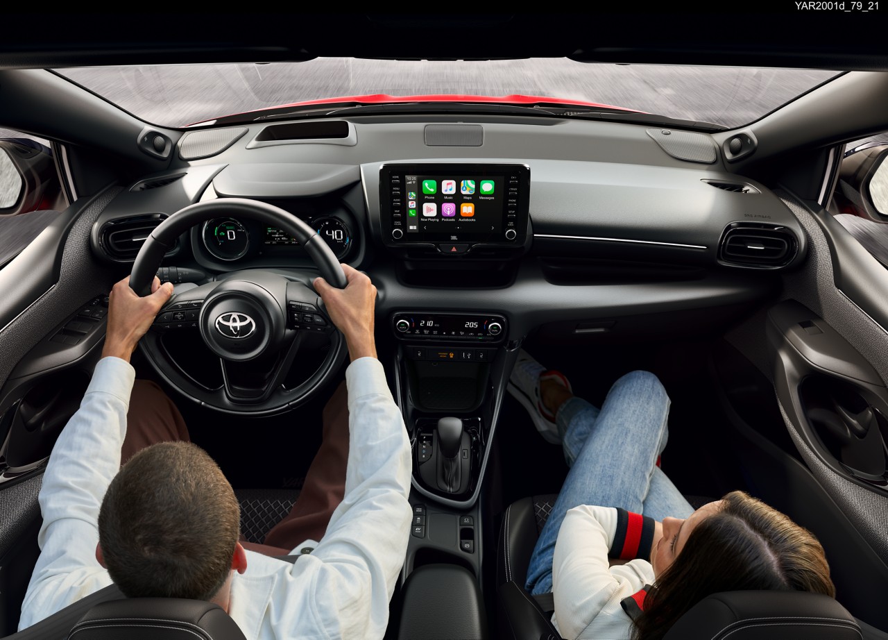 Yaris, Hybrid, Dynamic, interieur, dashboard